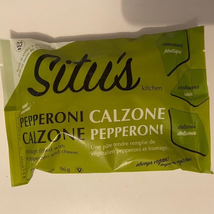 review photo of Situ’s Kitchen Calzone – Pepperoni shared by @misshappe on 22 Aug 2021 - review