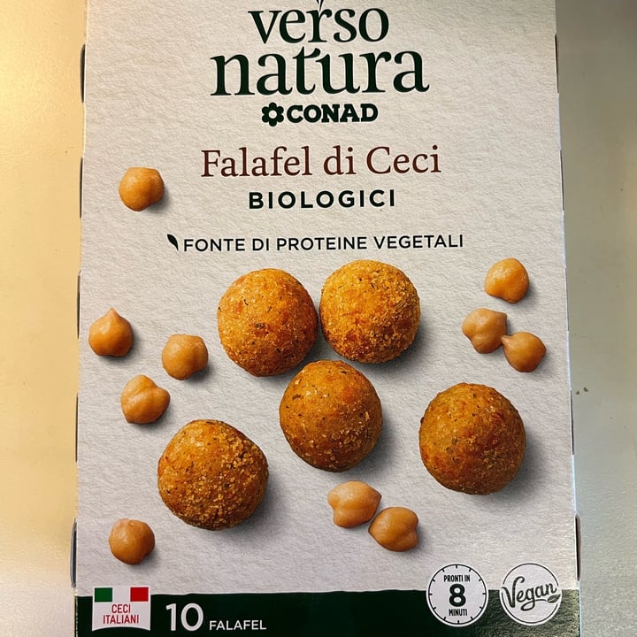 photo of Conad Verso Natura Falafel di ceci shared by @francescarosa on  17 Nov 2022 - review