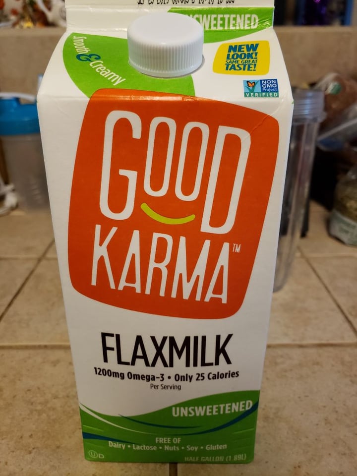 photo of Good Karma Flaxmilk Unsweetened shared by @cynthia84 on  05 Oct 2019 - review