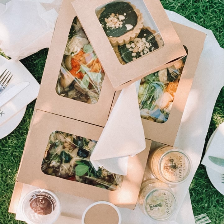 photo of Warwick Wine Estate Vegan picnic shared by @abiteofvegan on  20 Jun 2021 - review