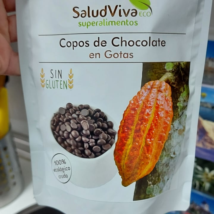 photo of Saludvida Copos de chocolate en gotas shared by @gailgens on  18 Apr 2021 - review