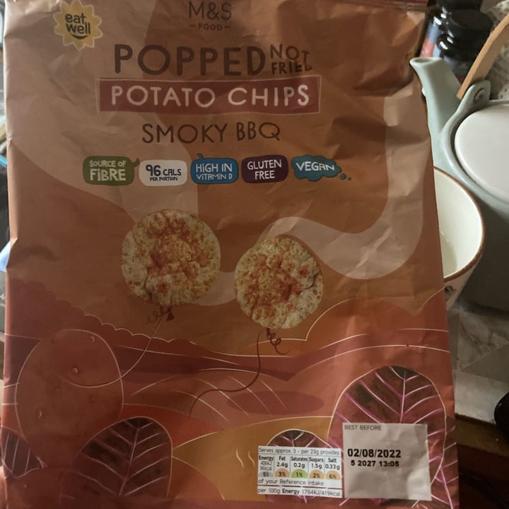 review photo of M & S Foods Potato chips Smoky bbq shared by @animalsrule on 09 Mar 2022 - review