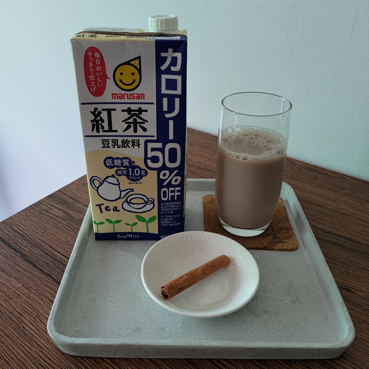 Marusan Red Tea Soymilk (50 Calories) Reviews abillion