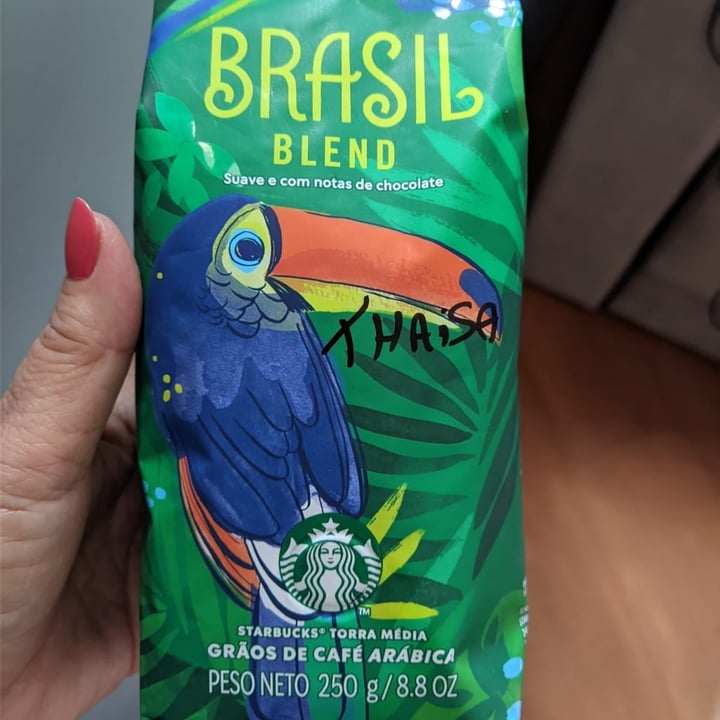 photo of Starbucks Grãos de Café Arábica Brasil Blend shared by @saulo on  13 May 2022 - review