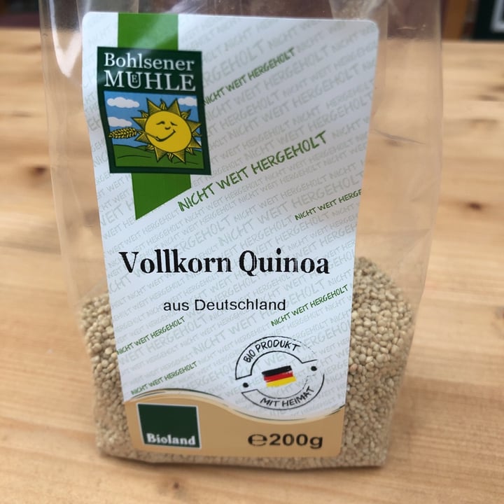 photo of Bohlsener mühle Vollkorn Quinoa shared by @manumob on  22 Jul 2021 - review