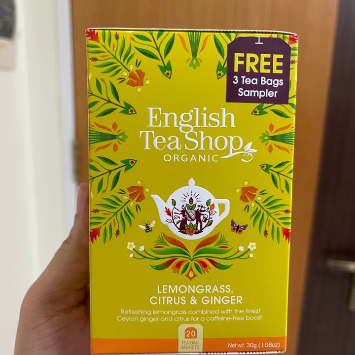 review photo of English Tea Shop Organic Lemongrass, Ginger & Citrus shared by @pindiola on 22 Nov 2021 - review
