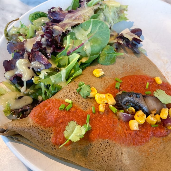 review photo of Sweet Paris Crêperie & Café The Vegan Crepe shared by @santosha on 08 Apr 2021 - review