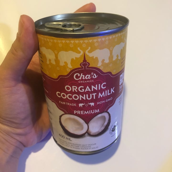 review photo of Cha's Organics Organic Coconut Milk shared by @kitkat88 on 30 Jun 2021 - review