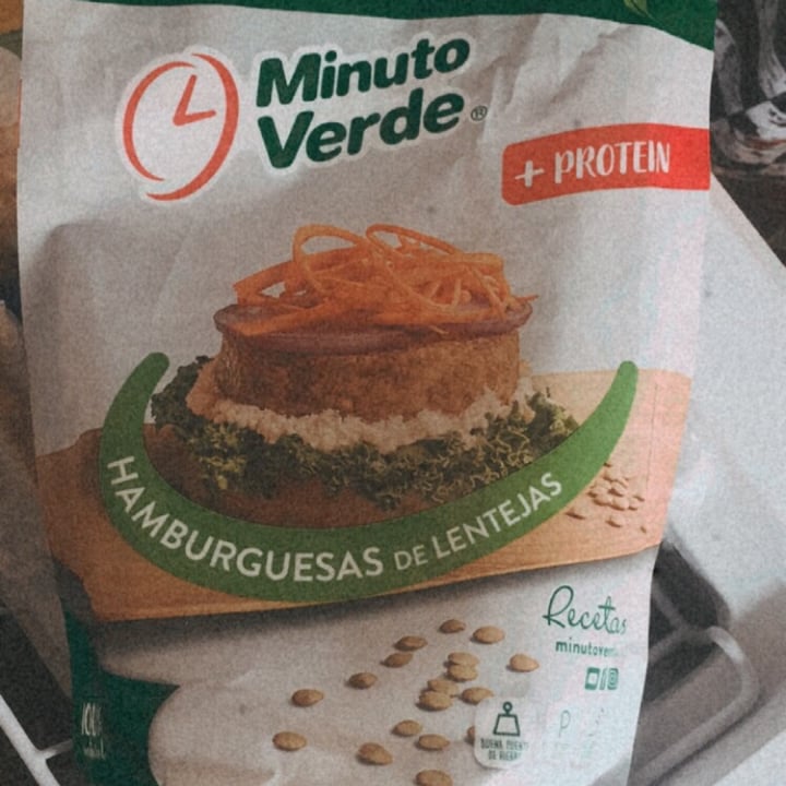 photo of Minuto verde Hamburguesas de Lentejas shared by @lyssh on  31 May 2020 - review