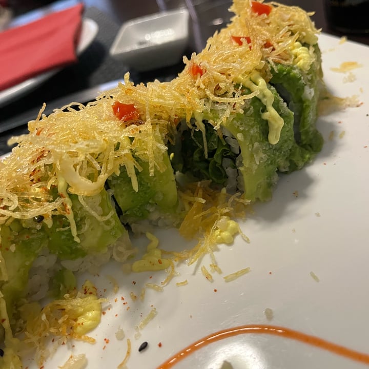 photo of Asia Fusion Sushi Dragon fire Vegan roll shared by @isarab on  30 Jul 2022 - review