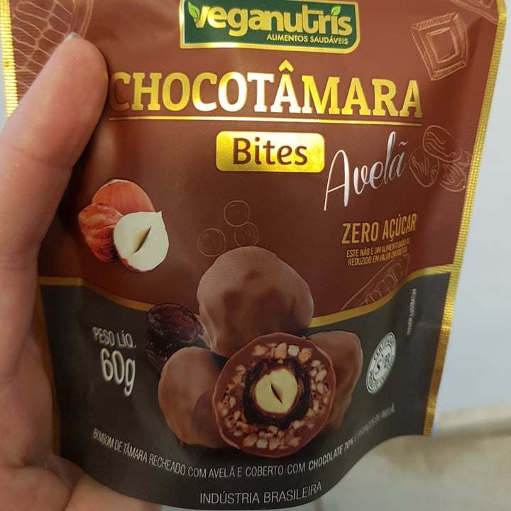 photo of Veganutris Chocotâmara Bites Tradicional shared by @alinekonig on  05 May 2022 - review
