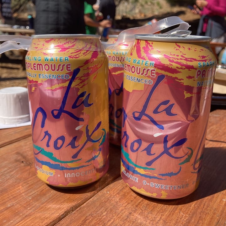 photo of La Croix Pamplemousse shared by @nibblenyaka on  13 Mar 2021 - review