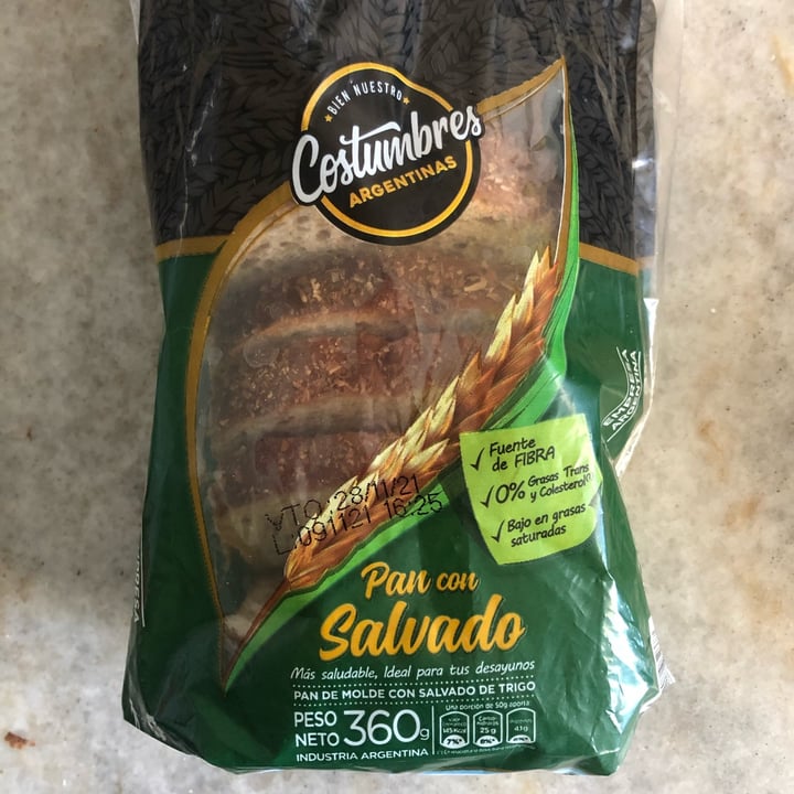 photo of Costumbres Argentinas Pan Con Salvado shared by @anavegar on  19 Nov 2021 - review