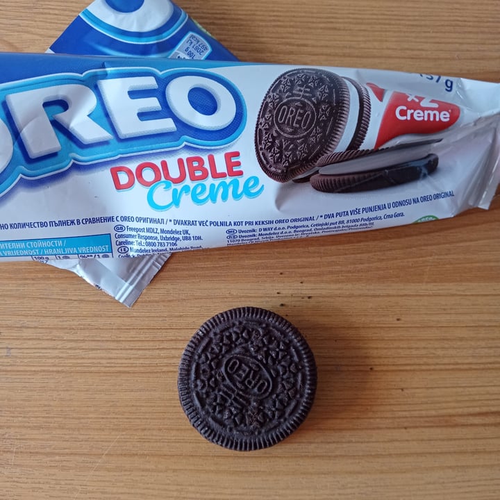 photo of  Mondelēz International Oreo Double Cream shared by @liepina on  18 Sep 2021 - review