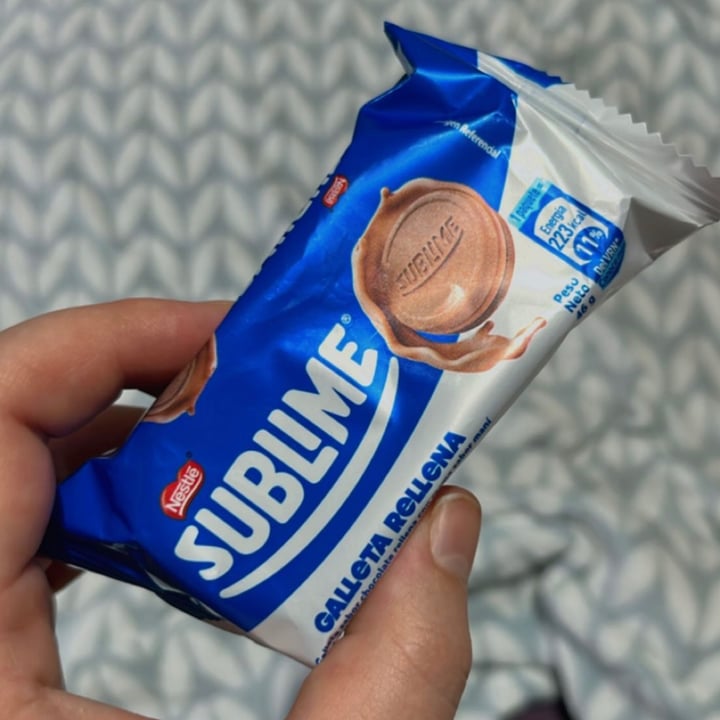 review photo of Sublime Galleta rellena shared by @sergioger21 on 16 Sep 2022 - review