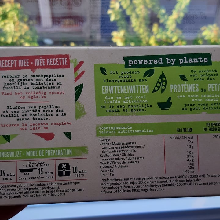 review photo of Findus Vegetarische Balletjes - Boulettes Vegetariennes shared by @cate88 on 25 Apr 2021 - review
