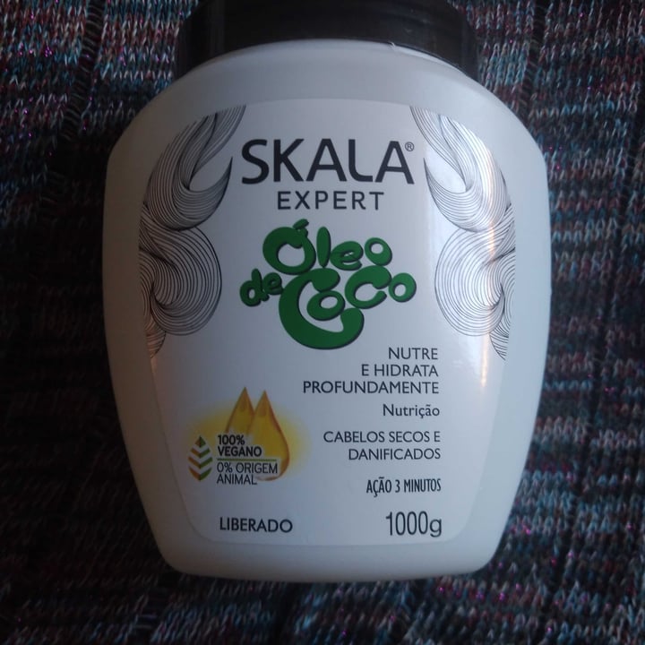 photo of Skala Creme de tratamento óleo de coco shared by @milangonidias on  21 Apr 2022 - review