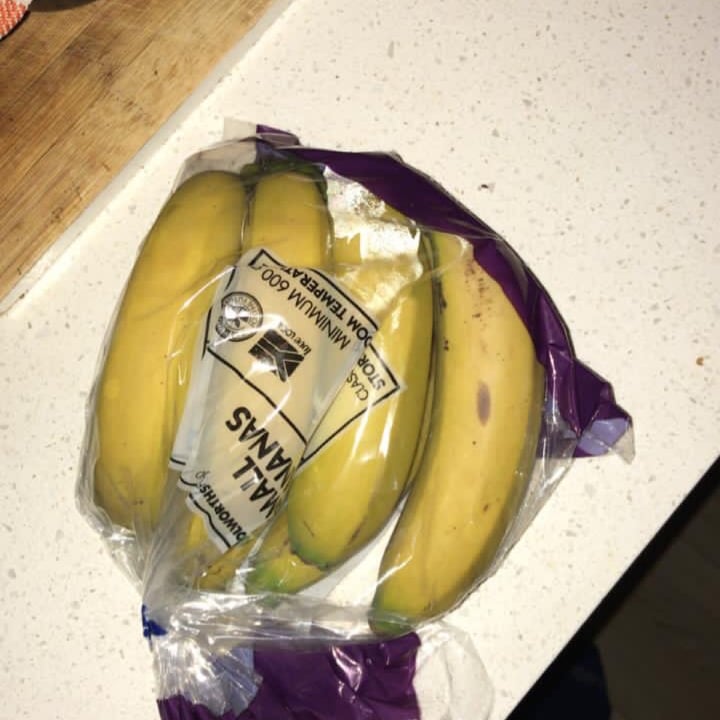 photo of Woolworths Food Organic bananas shared by @maxineparker on  12 Nov 2020 - review