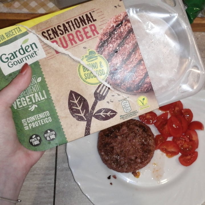 photo of Garden Gourmet Sensational Burger shared by @zaudya on  25 Apr 2022 - review
