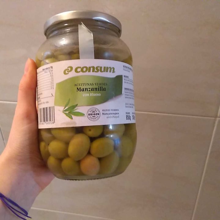 photo of Consum Aceitunas shared by @camiguido on  18 May 2020 - review