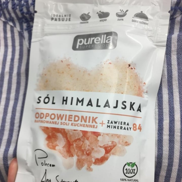 photo of Purella foods Pink Himalayan salt shared by @veroprema on  31 Jul 2020 - review