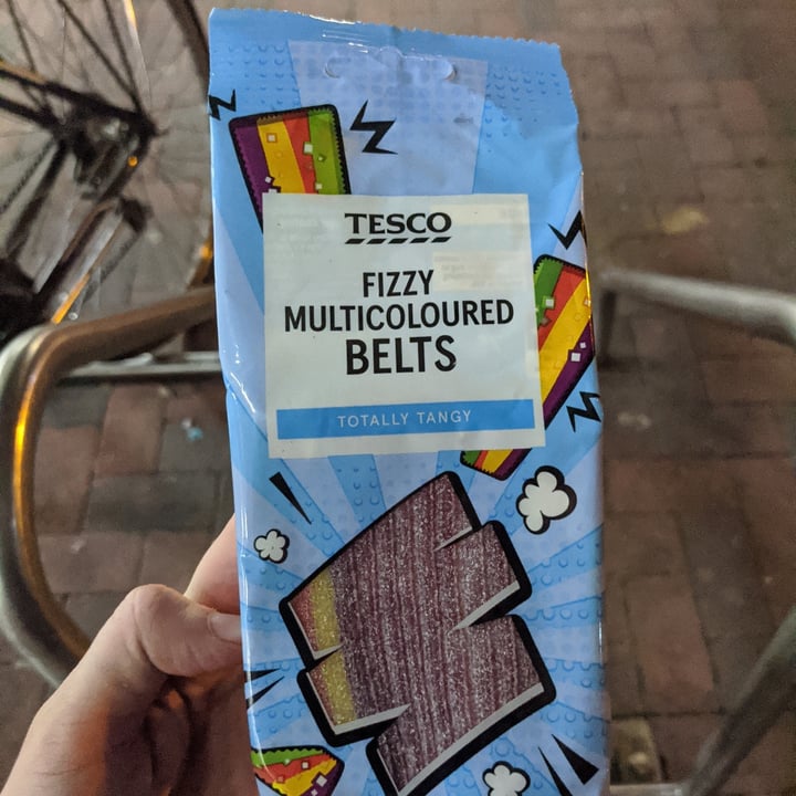 photo of Tesco Fizzy multicoloured belts shared by @cherrypersimmon on  17 Sep 2020 - review