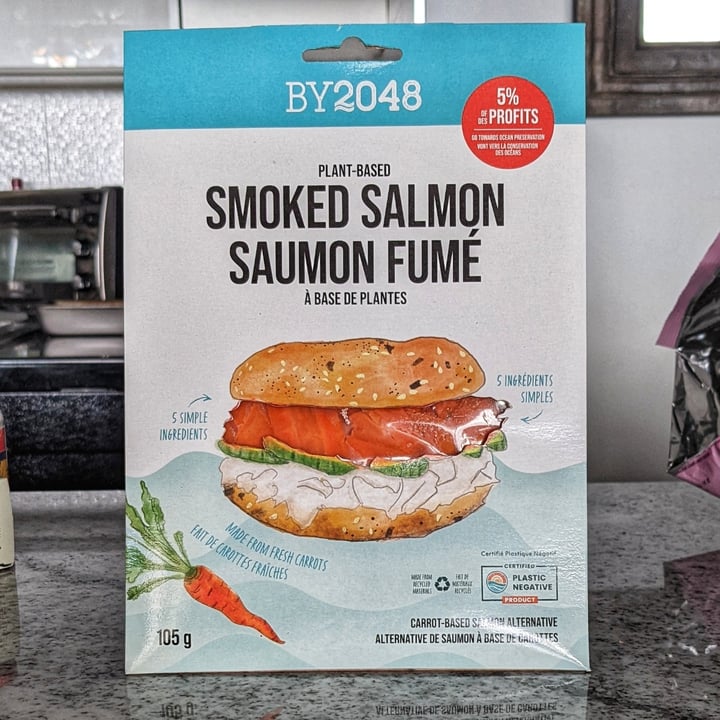 photo of By2048 Plant-Based Smoked Salmon shared by @stormm on  04 Jul 2022 - review