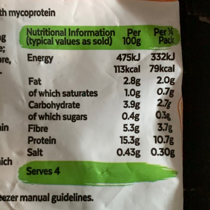 review photo of Quorn Vegan Pieces shared by @naivoncake on 27 Sep 2020 - review
