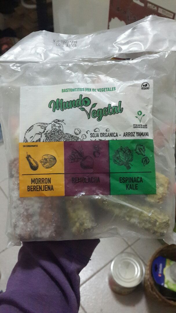 photo of Mundo Vegetal Bastoncitos Mix de Vegetales shared by @caronoel on  15 Sep 2019 - review