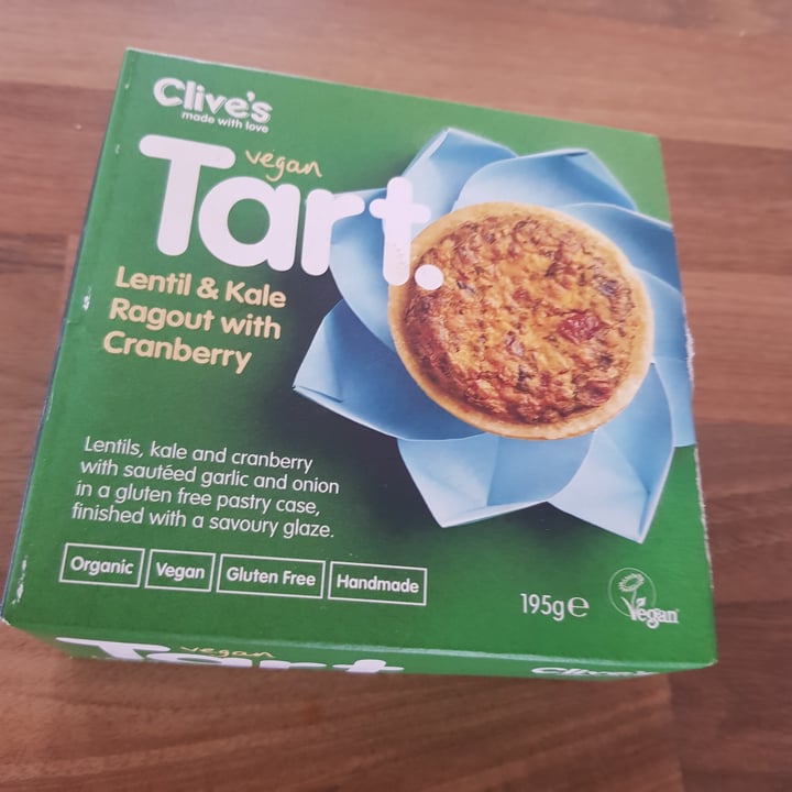 photo of Clive’s Lentil And Kale Ragout With Cranberry Tart shared by @magicdragon on  20 Apr 2020 - review