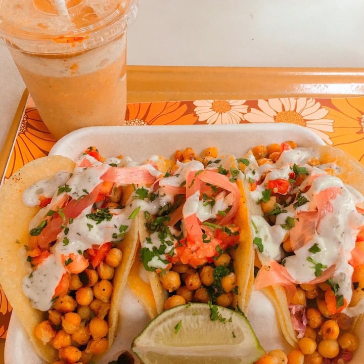 review photo of Big Mood Chickpea Of The Sea Tacos shared by @veggiedia16 on 07 Dec 2020 - review
