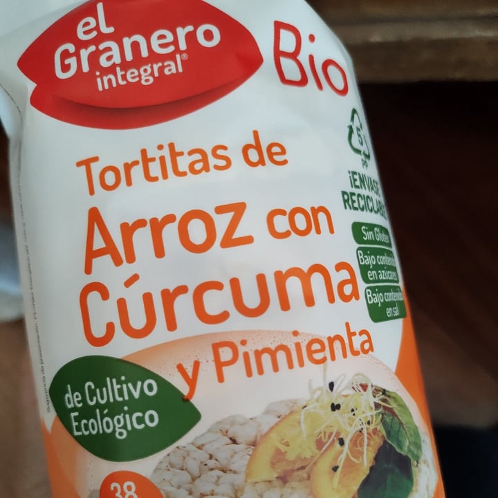 photo of El Granero Integral Gallette con riso e curcuma shared by @serena81 on  14 Apr 2022 - review