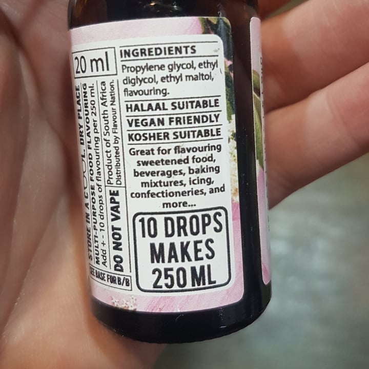 photo of Flavour nation Elderflower Essence shared by @alexandriacaitlyn on  10 Jun 2022 - review