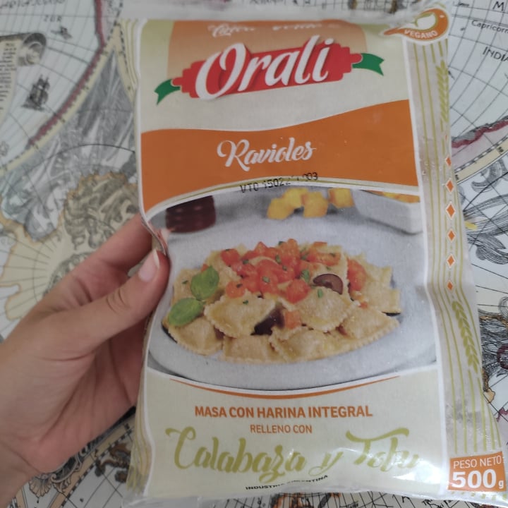 review photo of Orali Ravioles integrales veganos de calabaza y tofu shared by @sof99 on 05 Feb 2022 - review