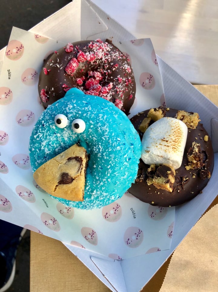 review photo of Nutie Donuts Cherry Ripe Donut shared by @baiett on 16 May 2019 - review