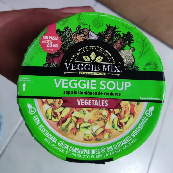 photo of Veggie mix Veggie soup vegetales shared by @karlavhe on  29 Dec 2021 - review