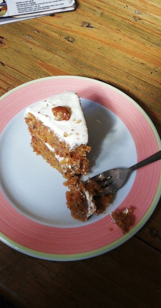 review photo of Plant Carrot Cake shared by @universeobserver on 05 Oct 2020 - review