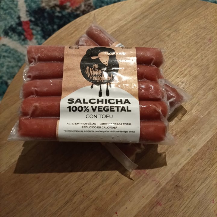 review photo of No Vives de Ensalada! Salchicha 100% Vegetal con Tofu shared by @clauschc on 26 Jul 2021 - review
