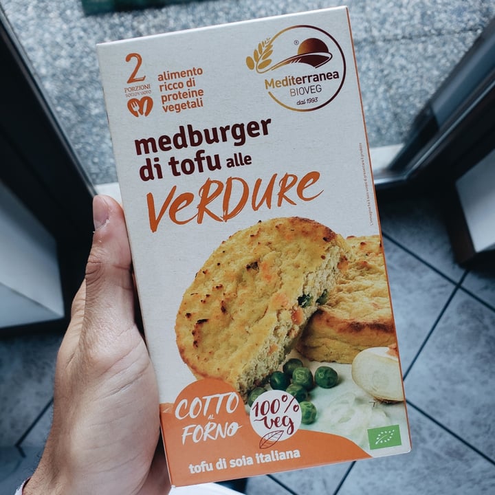 photo of Mediterranea BioVeg Medburger di Tofu alle Verdure shared by @giacomo on  05 Jan 2021 - review