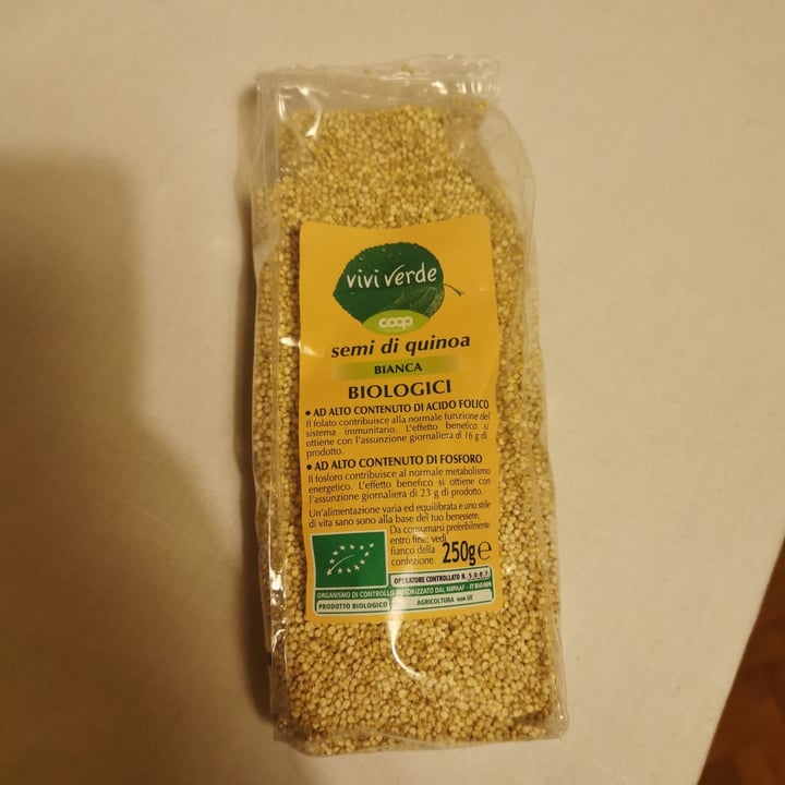 photo of Vivi Verde Coop Semi di quinoa shared by @silviacov on  18 Apr 2022 - review