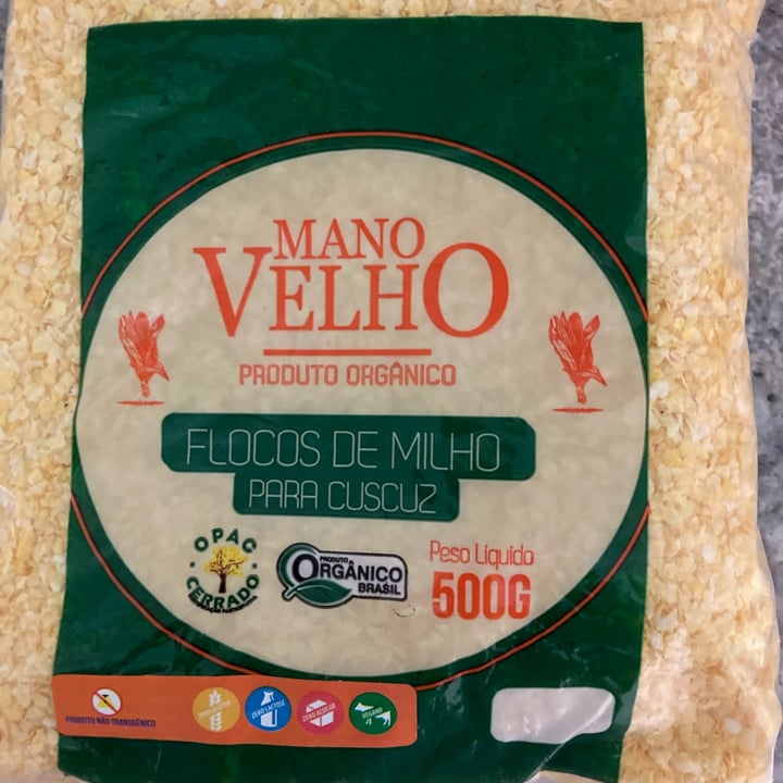 photo of Mano velho Flocos De Milho Organico shared by @nanamoreira on  09 Apr 2022 - review