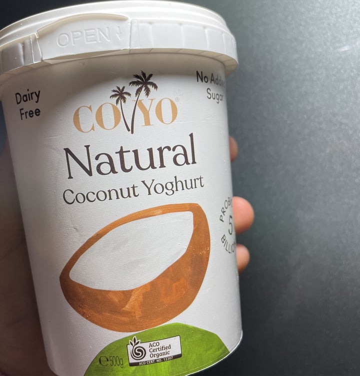 photo of Coyo Probiotic Natural Coconut Milk Yogurt 500g shared by @soldaddy on  04 Sep 2021 - review