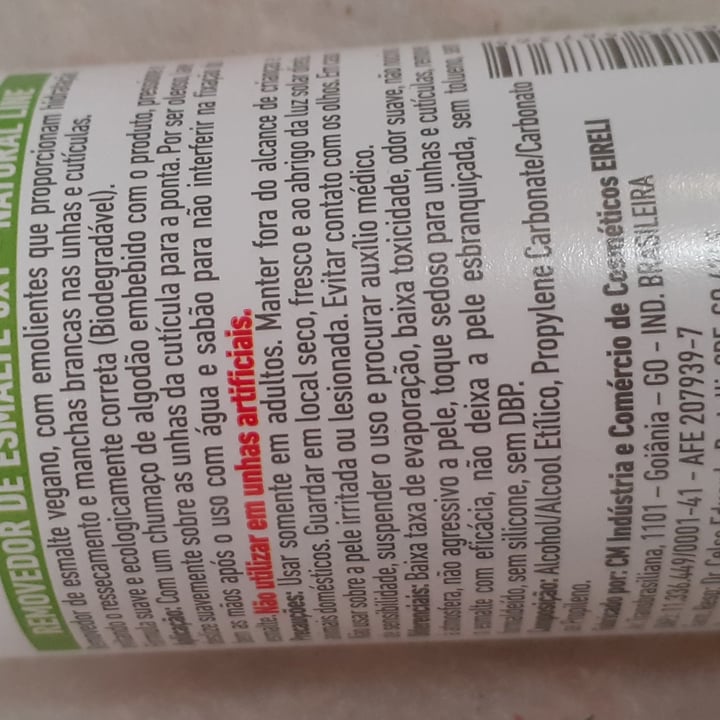 photo of Blant Removedor de Esmalte 8x1 shared by @kiraviskin on  21 Feb 2022 - review
