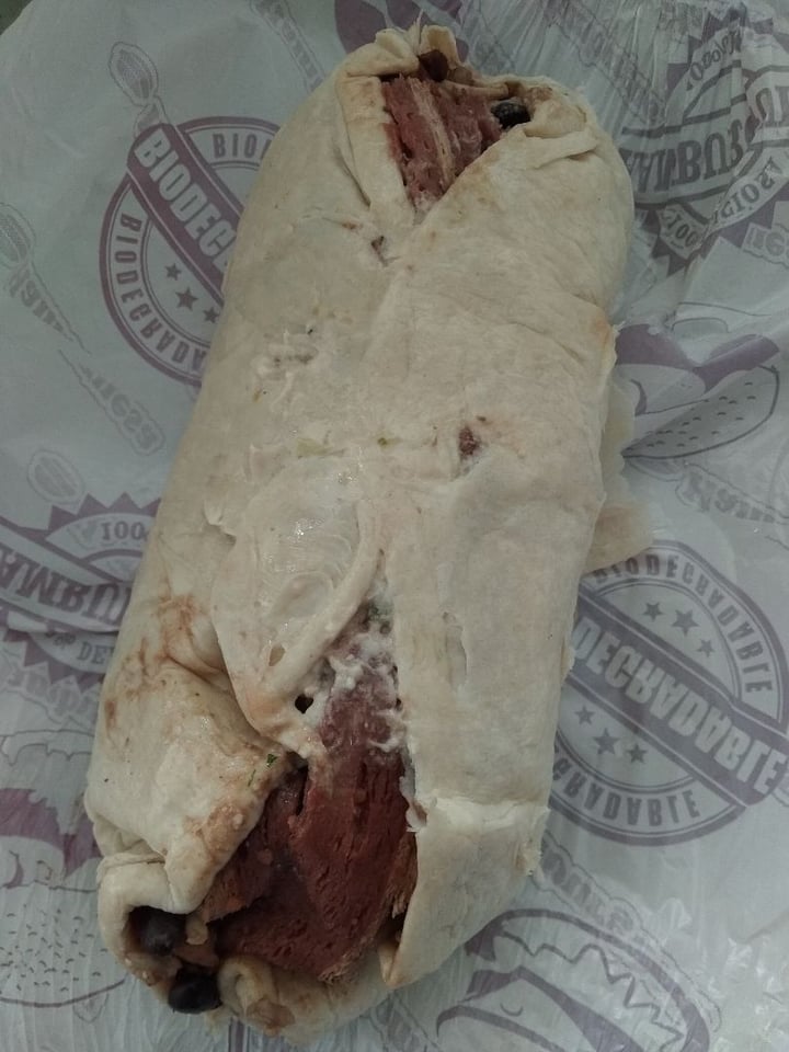 photo of Natural Veg Burrito vegan shared by @ndmuse on  06 Sep 2019 - review