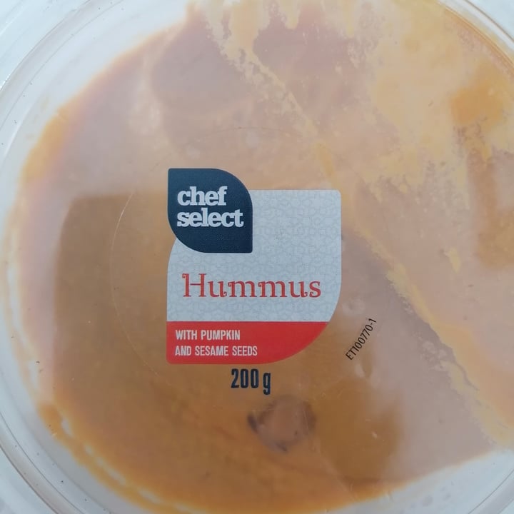 photo of Chef Select hummus con zucca e sesamo shared by @bloodtear on  30 Oct 2022 - review