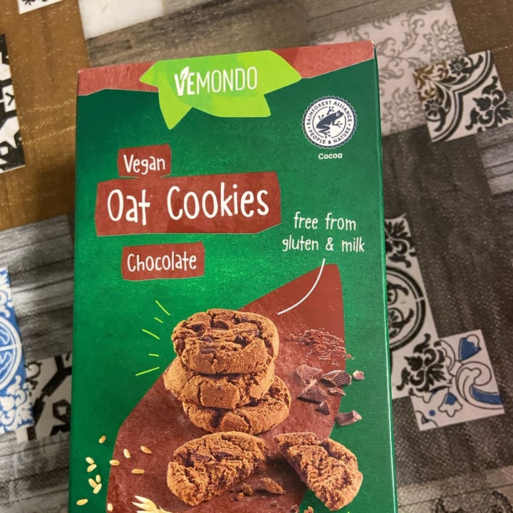 photo of Vemondo  Vegan Oat Cookies Chocolate shared by @aledece on  01 Nov 2022 - review