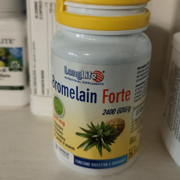review photo of Longlife Bromelain forte shared by @giulianat on 07 Apr 2022 - review