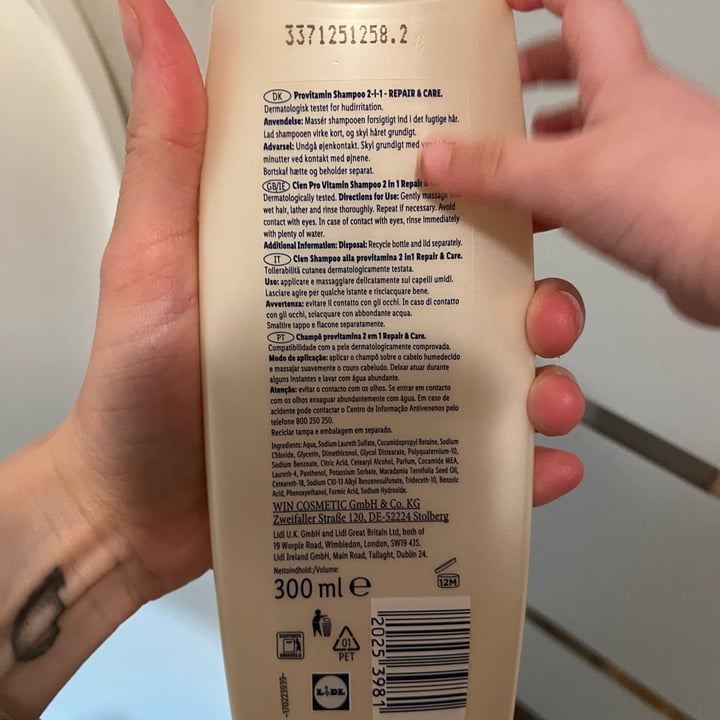 review photo of Cien Pro vitamin 2 in 1 REpair & Care shared by @federichina93 on 27 Apr 2022 - review