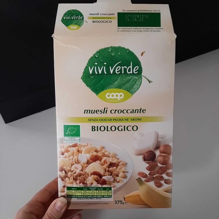photo of Vivi Verde Coop Muesli croccante shared by @greenely on  27 Nov 2021 - review