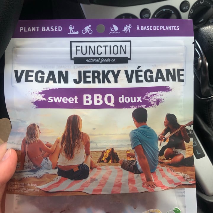 photo of Functions Natural Food Co. Vegan Jerky Végane shared by @marygordon13 on  05 Jul 2021 - review
